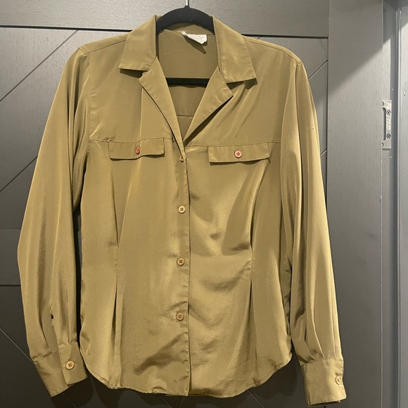 DIOR Vintage Late Button-Up Top - Picture 1 of 6